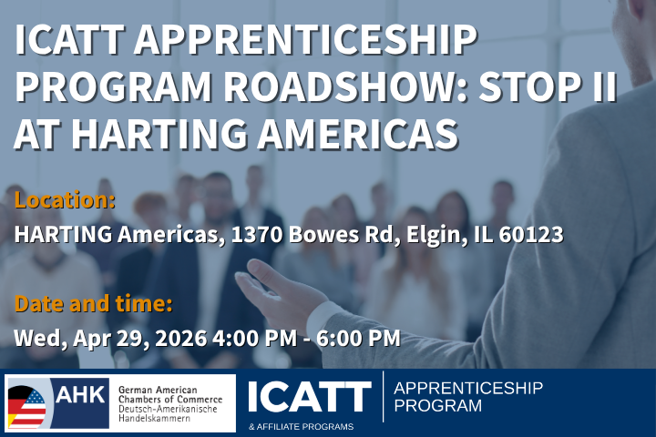 Stop 2 Training Program ICATT Apprenticeship Program Roadshow: Stop II at HARTING Americas
